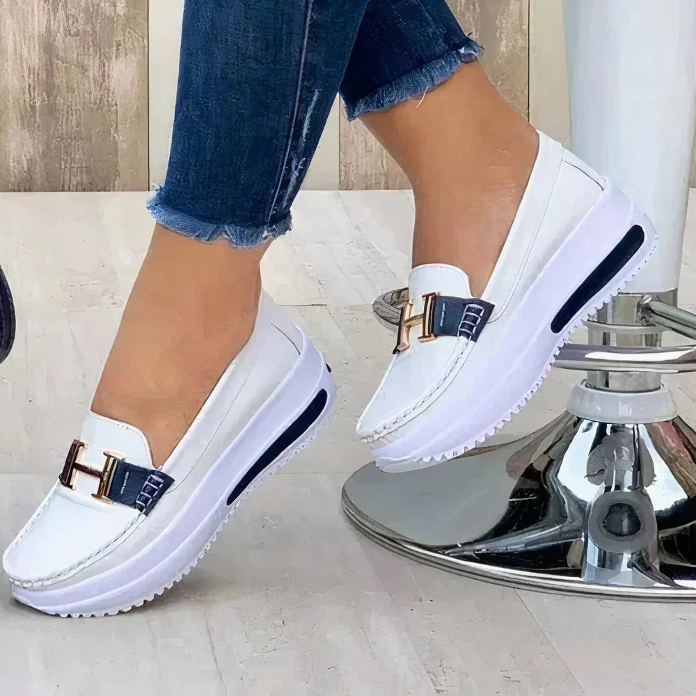 Mocassins à plateforme pour femmes – Style moderne à enfiler