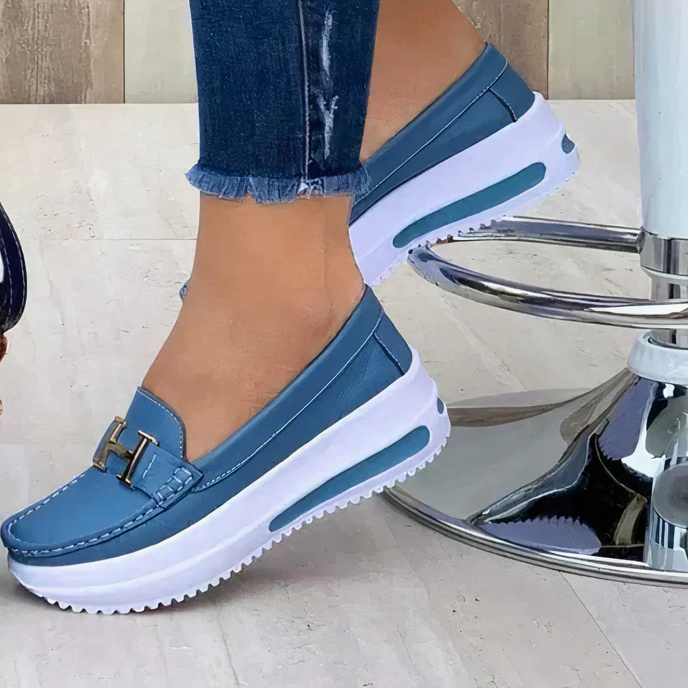 Mocassins à plateforme pour femmes – Style moderne à enfiler