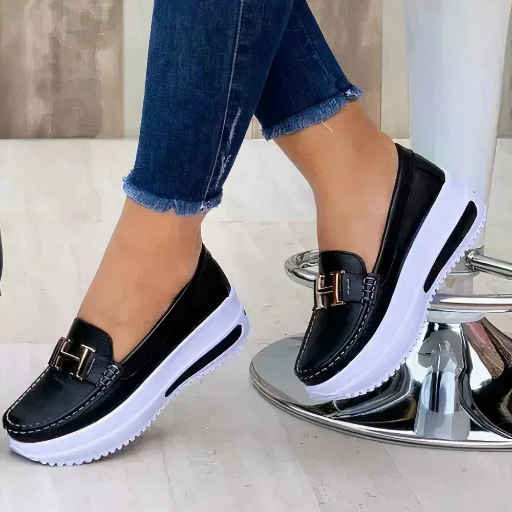 Mocassins à plateforme pour femmes – Style moderne à enfiler