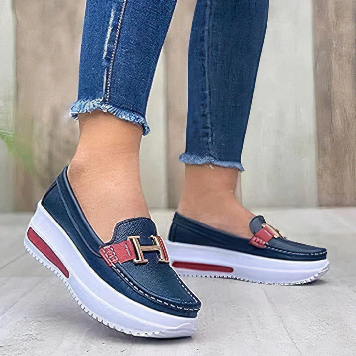 Mocassins à plateforme pour femmes – Style moderne à enfiler