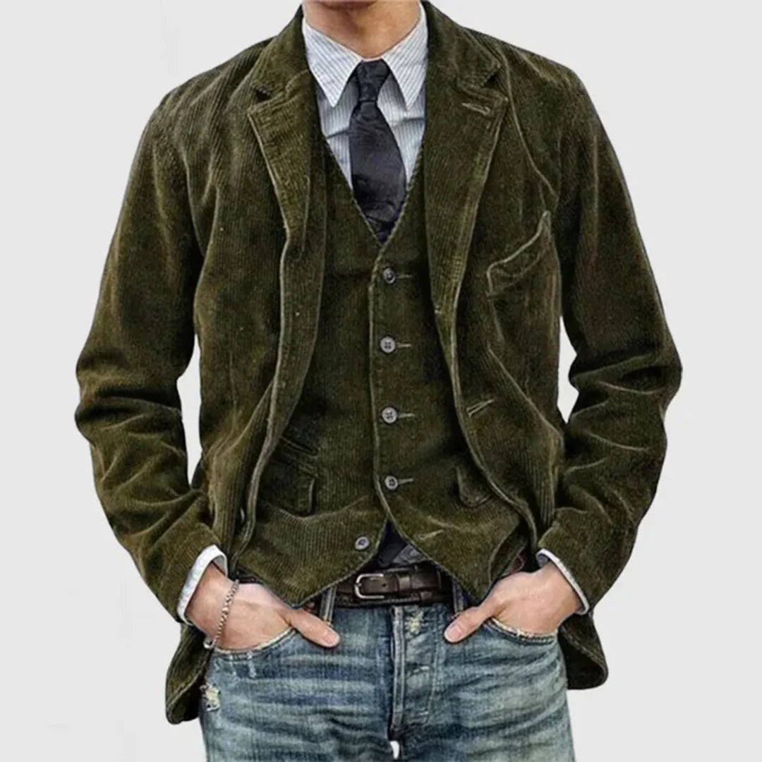 Veste en corduroy pour homme