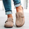 Mocassins en Suède Retro pour Femmes