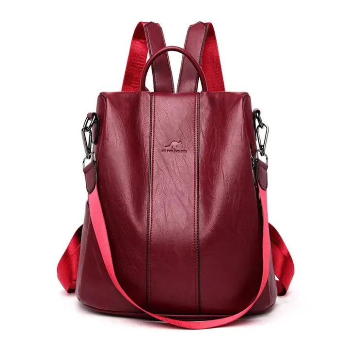 Sac à Dos Anti-Vol Chic pour Femmes – Design en Cuir Stylé avec Rangement Caché