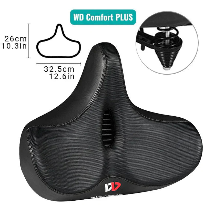 Coussinet de Bicyclette Confortable avec Siège Extra Large