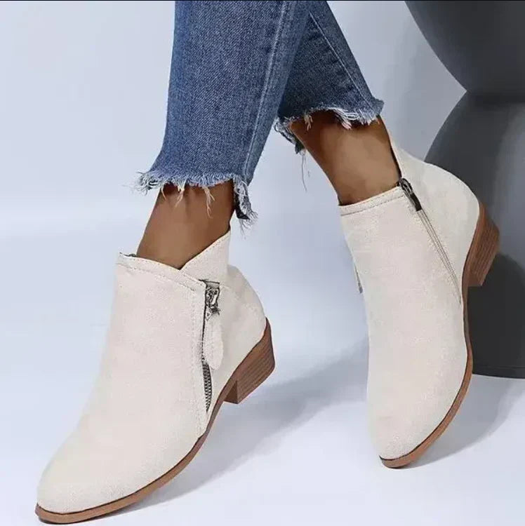 Bottes en cuir pour femmes