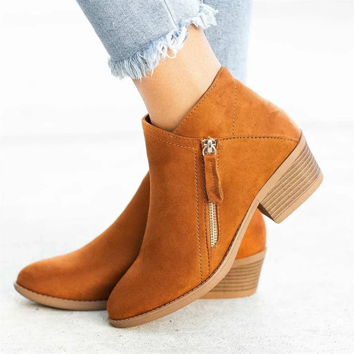 Bottes en cuir pour femmes