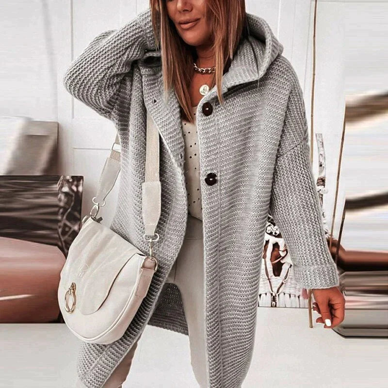 Cardigan en Tricot Élégance Confortable pour Jours Frais