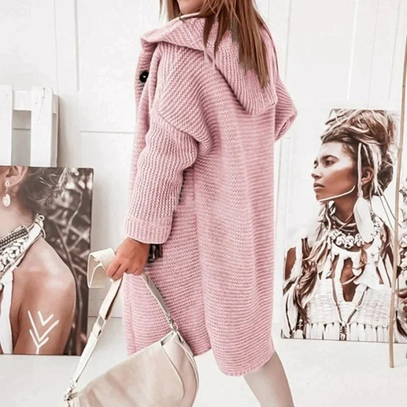 Cardigan en Tricot Élégance Confortable pour Jours Frais