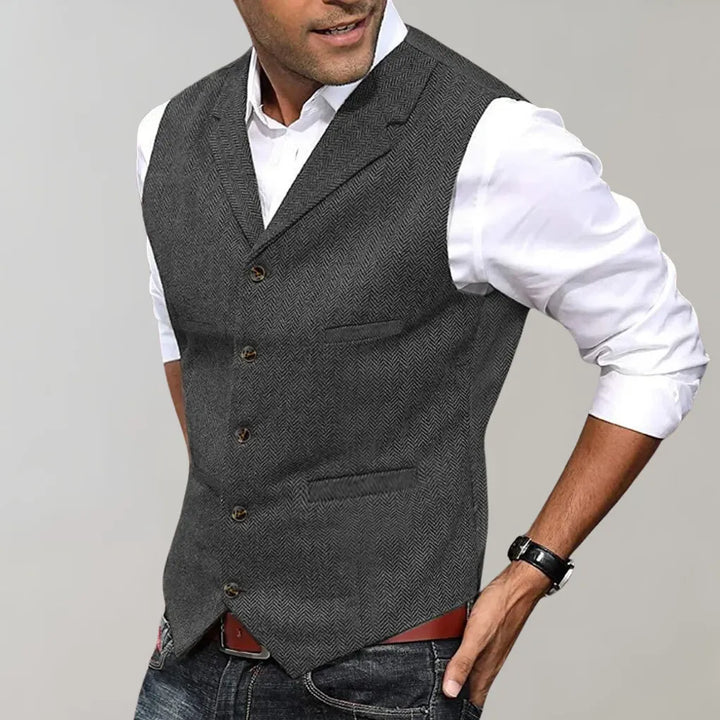 Gilet de costume élégant pour hommes – Couche raffinée pour looks formels