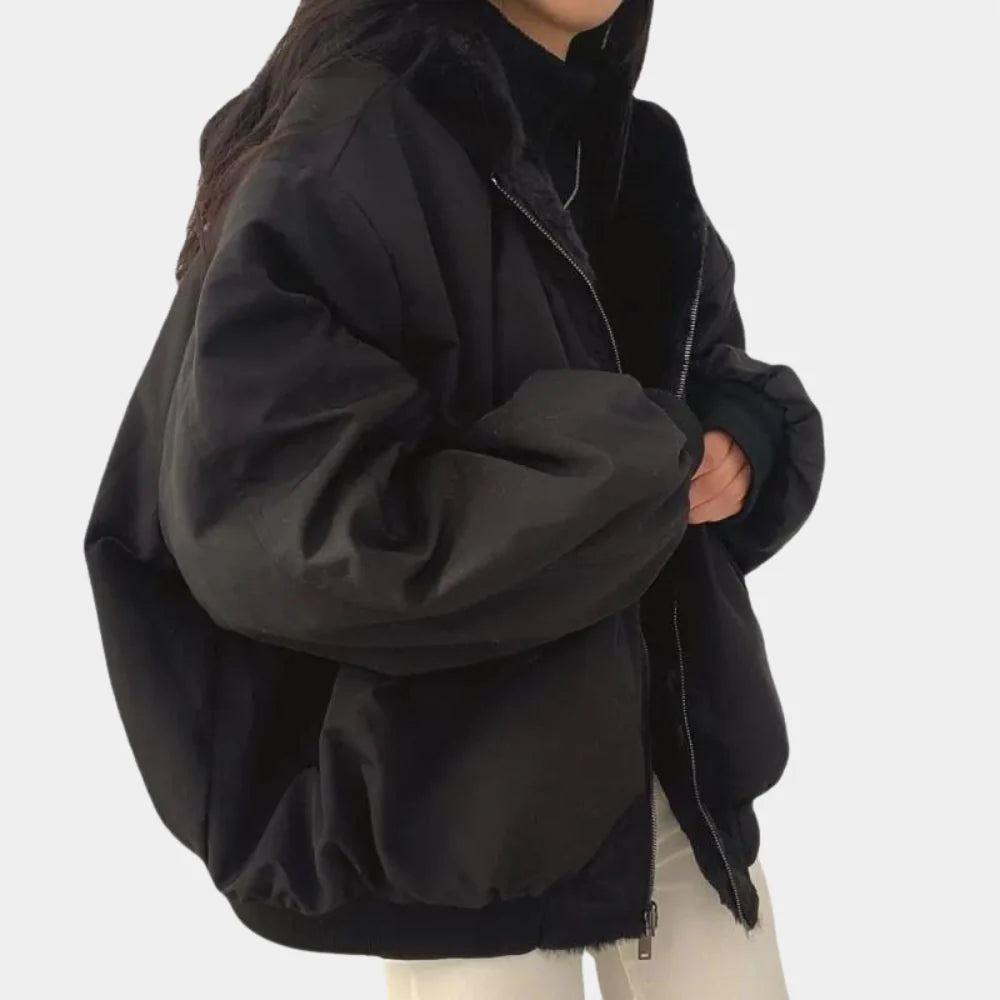 Manteau d'hiver femme 2 en 1 avec capuche chaleur et style polyvalents pour le froid