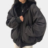 Manteau d'hiver femme 2 en 1 avec capuche chaleur et style polyvalents pour le froid