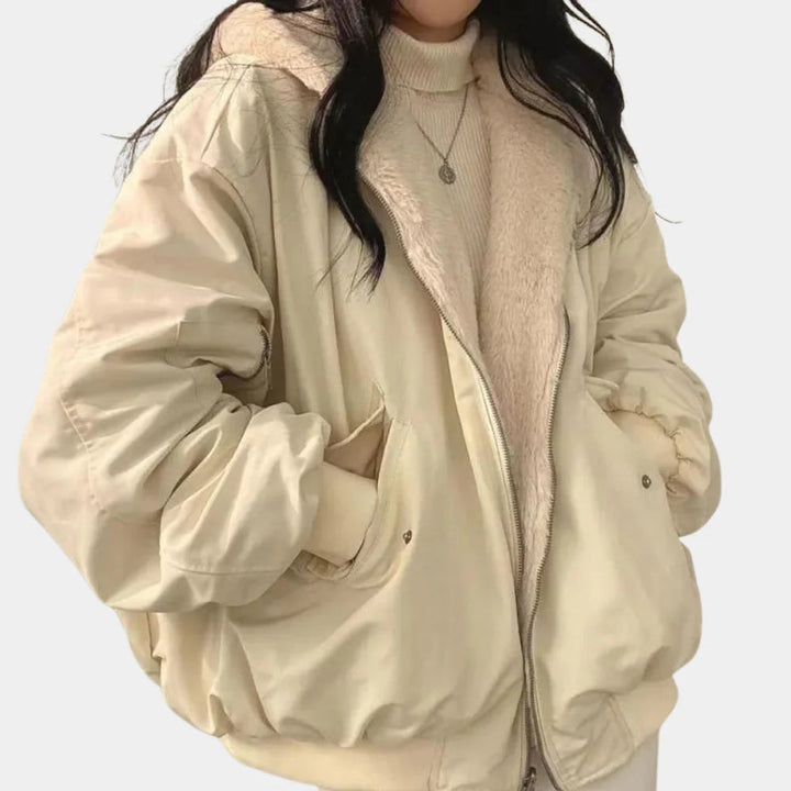 Manteau d'hiver femme 2 en 1 avec capuche chaleur et style polyvalents pour le froid