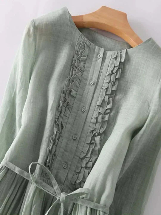 Robe en Lin Élégante Aérée et Confortable