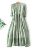Robe en Lin Élégante Aérée et Confortable