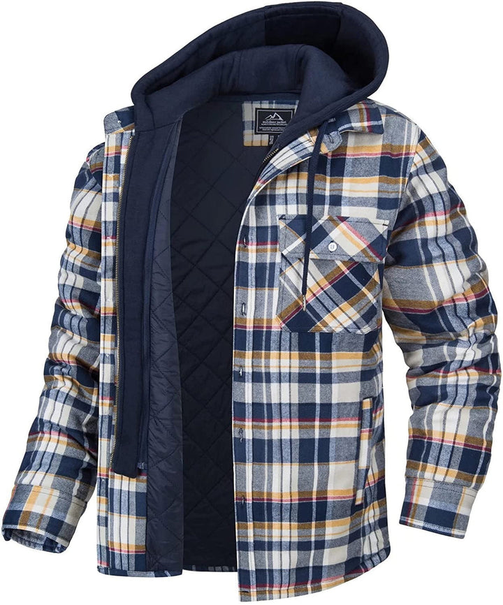 Veste à capuche mi-saison pour hommes