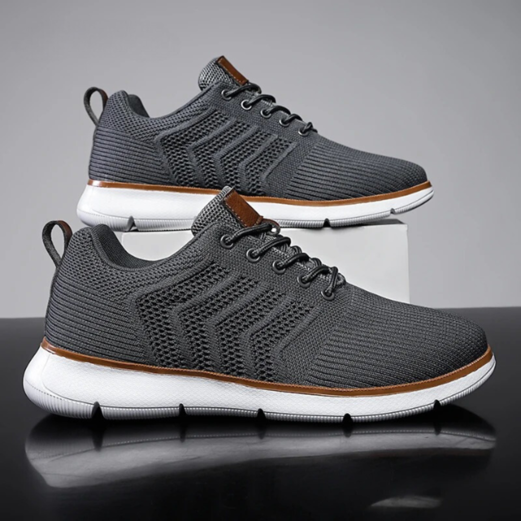 Chaussures de sport hommes en maille respirante