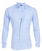 Chemise à fermeture éclair ajustée pour homme