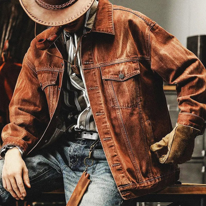 Veste en Denim pour Homme : Style Classique Rencontre Confort Moderne