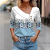 Rezza – Blouse Florale à Manches Longues Stylée