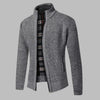 Pull en maille zipper chic pour hommes