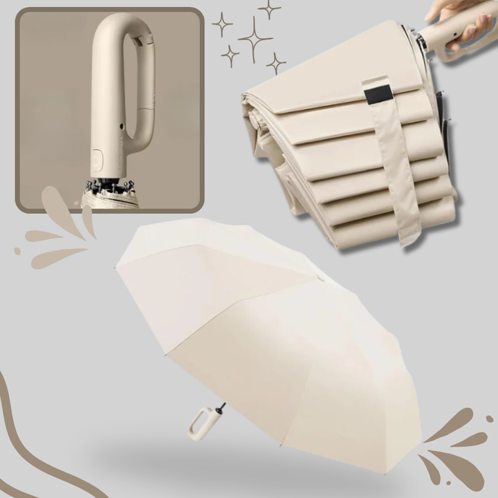 Parapluie Auto-Verrouillage – Design Fiable avec Caractéristiques Prêtes au Météo