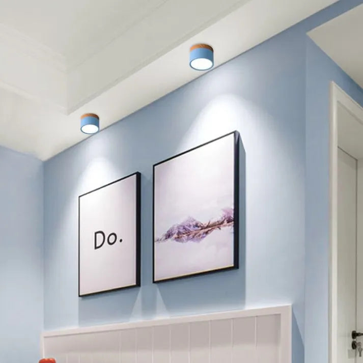 LumiStyle - Éclairage Plafonnier Cylindrique LED pour Couloir Modern
