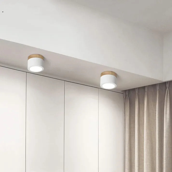 LumiStyle - Éclairage Plafonnier Cylindrique LED pour Couloir Modern