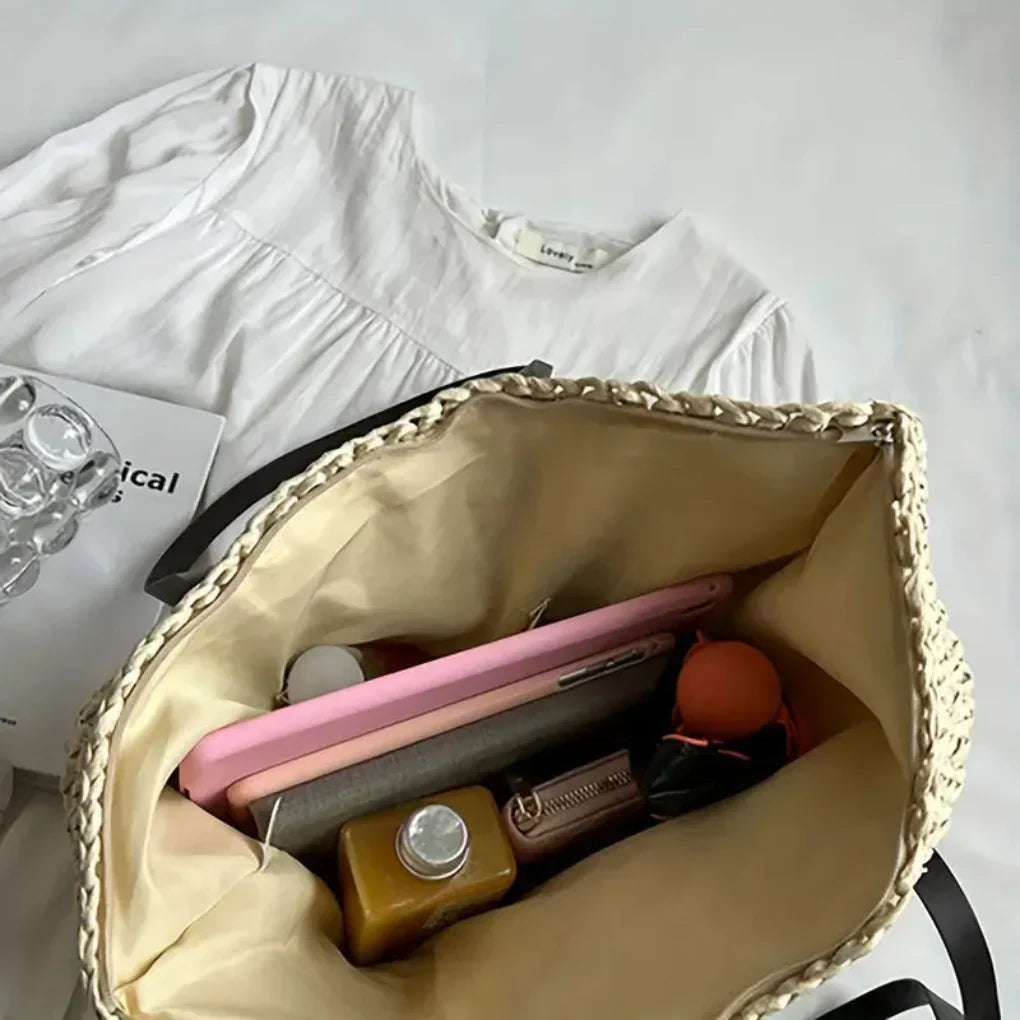 Sac Tote Tissé pour Femmes – Sac Pratique et Élégant pour un Usage Quotidien