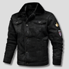 Veste Bomber d'Hiver Chaleur Stylée avec un Bord Aviateur Classique