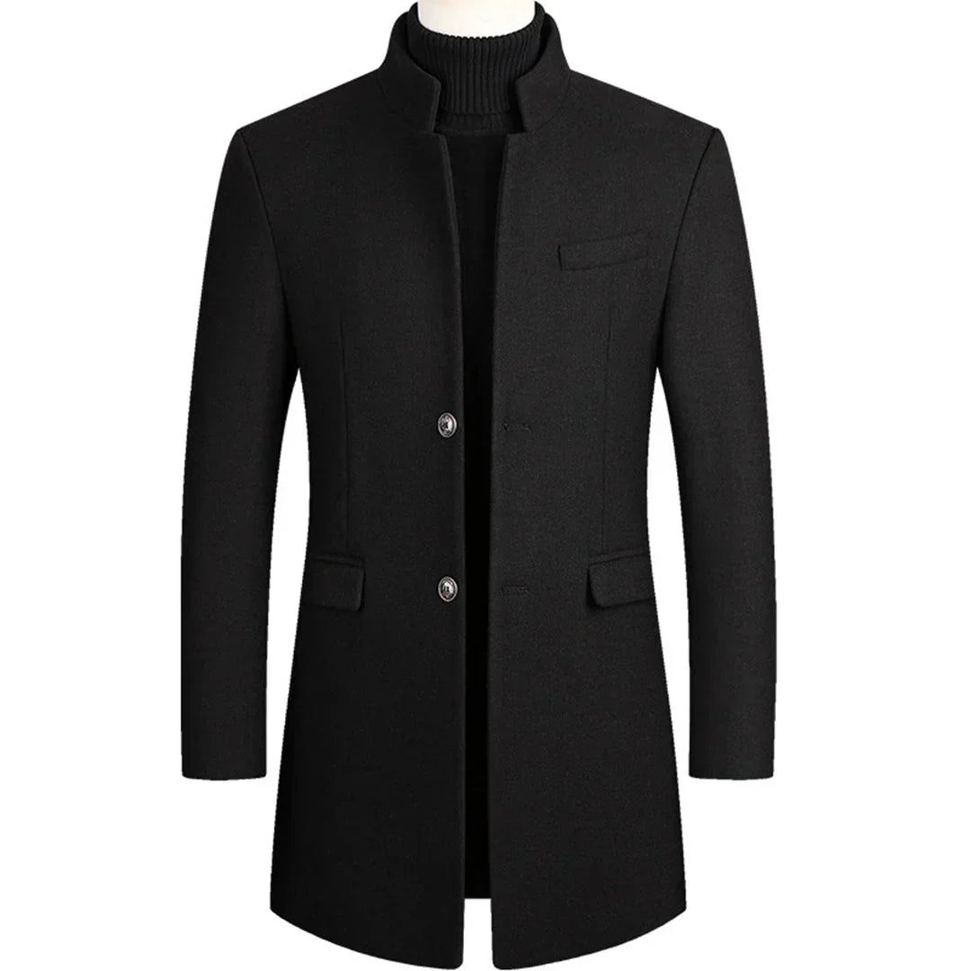 Alexander – Manteau Formel Long pour Hommes avec Élégance Intemporelle
