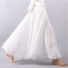 Charlotte | Jupe Maxi Boho Haute Taille Coton Fluide A-Ligne