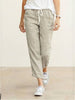 Alexa | Pantalons Femme Taille à Cordons Casual Slim Fit