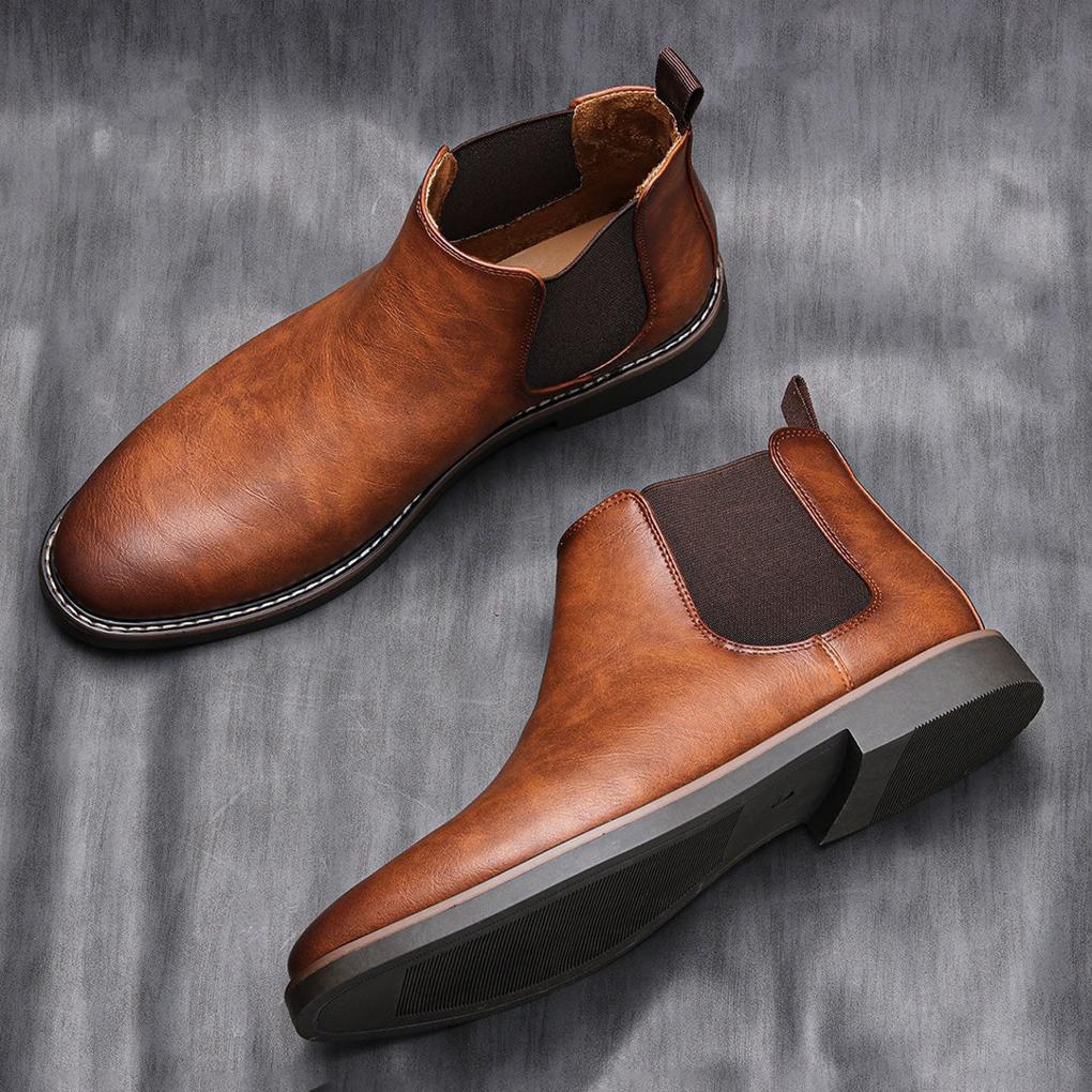 Bottes Chelsea pour hommes – Style classique à cheville pour un usage polyvalent