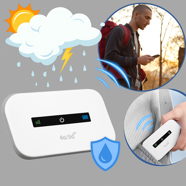 Routeur Wi-Fi Portable – Accès Internet En Déplacement