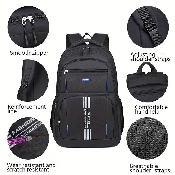 Bennett – Sac à dos en cuir pour homme durable | Utilitaire intemporel