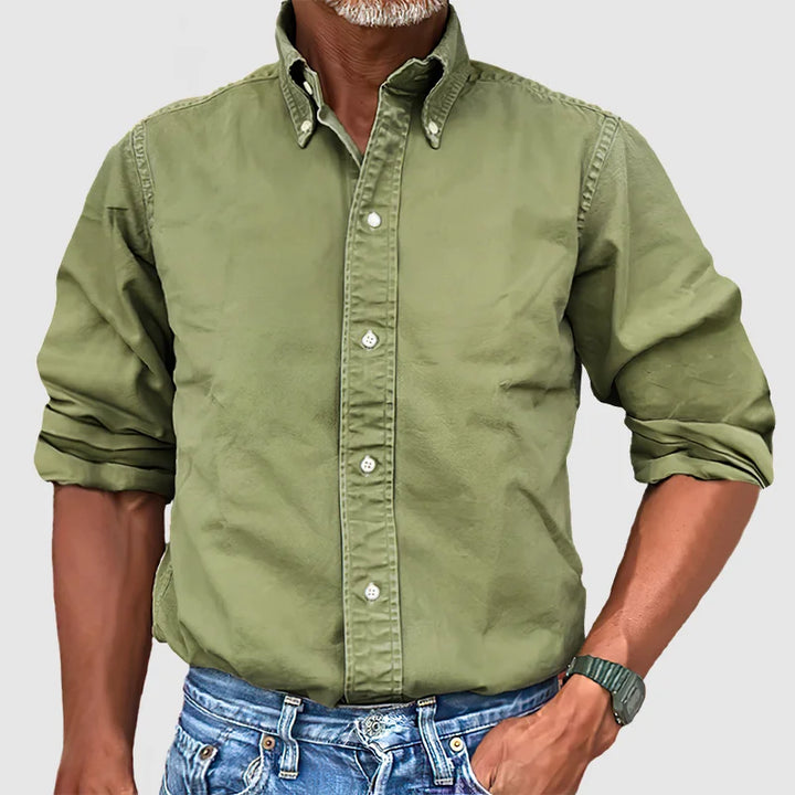 Chemise Classique pour Homme à Manches Longues