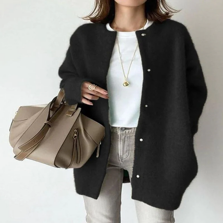 Cardigan en Tricot Verena – Style Polyvalent pour Looks Superposés