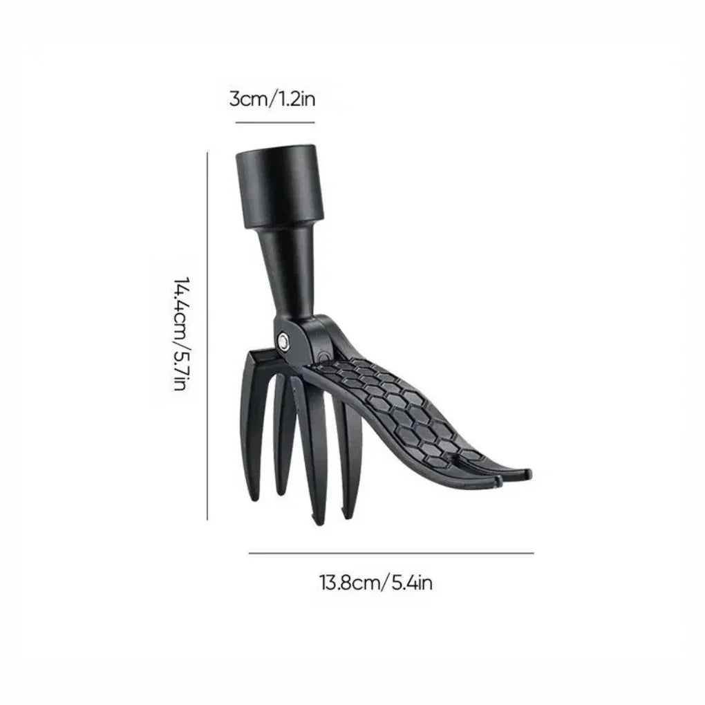 Outil de traction de mauvaises herbes en acier inoxydable (Tête seulement – Sans manche inclus)