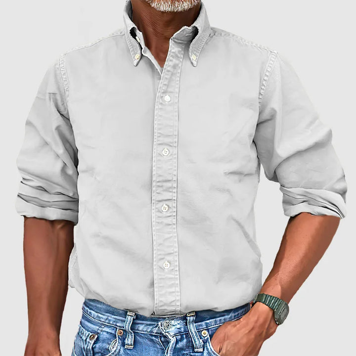 Chemise Classique pour Homme à Manches Longues