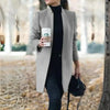 Manteau d'hiver pour femmes à col levant – Superposition élégante avec chaleur classique