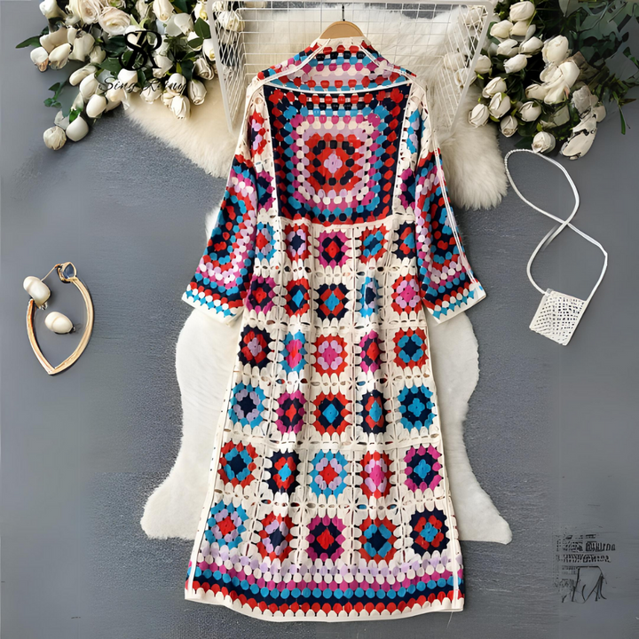 Cardigan Long Coloré Corrie