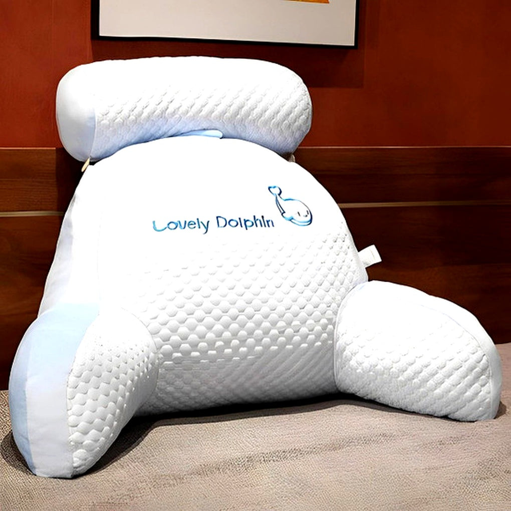 Coussin Arrière Triangulaire – Support Anglé pour S'Asseoir