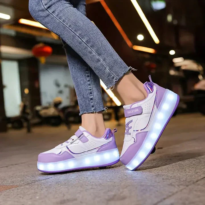 Chaussures Roulantes Lumineuses pour Enfants