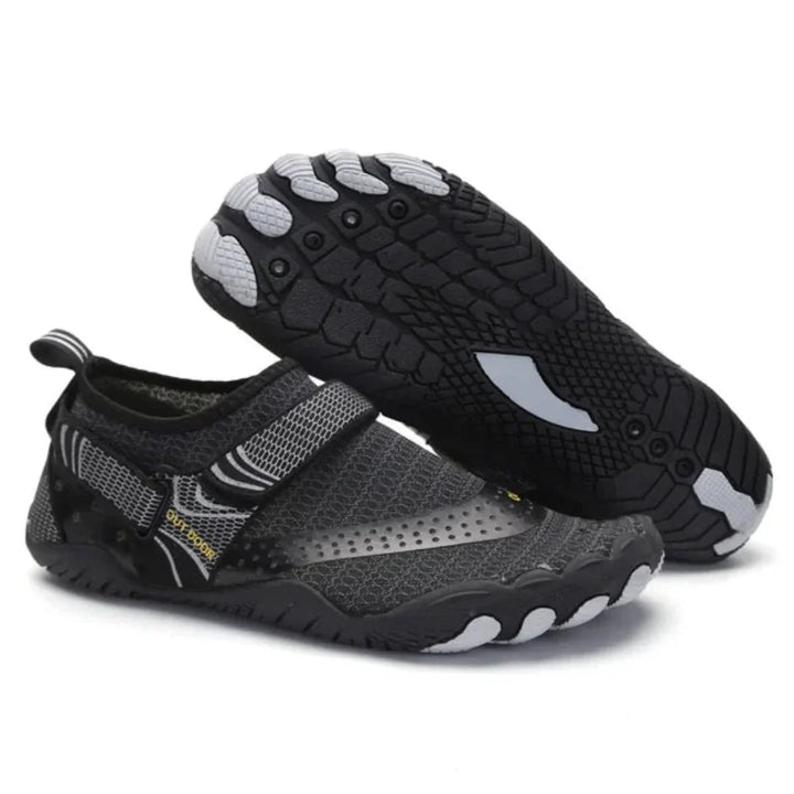 Chaussures de Eau Barefoot pour Hommes Légères avec Adhésion pour Aventures Humides et Sauvages