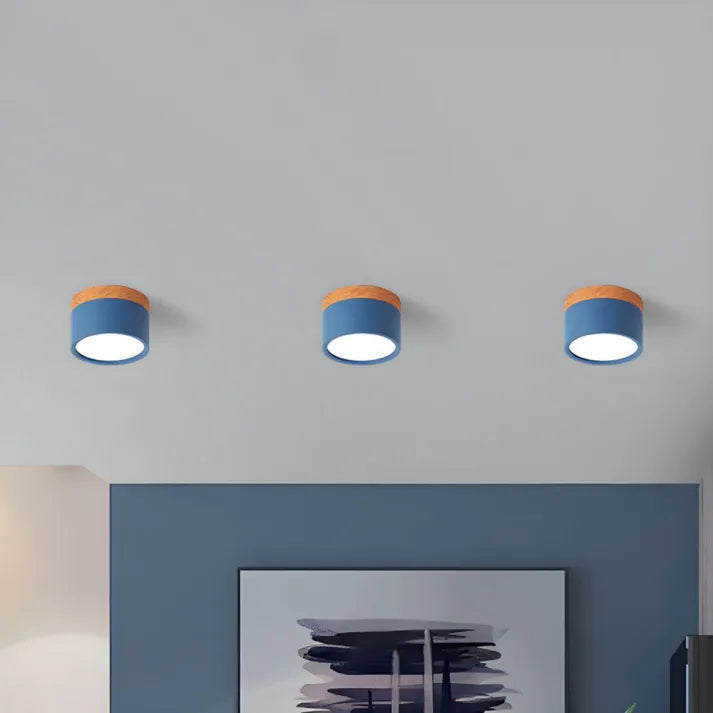 LumiStyle - Éclairage Plafonnier Cylindrique LED pour Couloir Modern