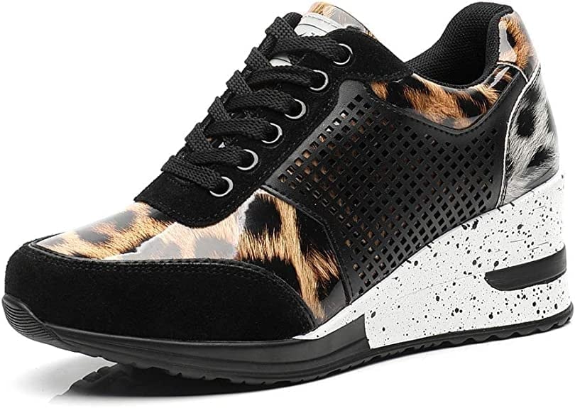Baskets Wedge Élevées pour Femmes