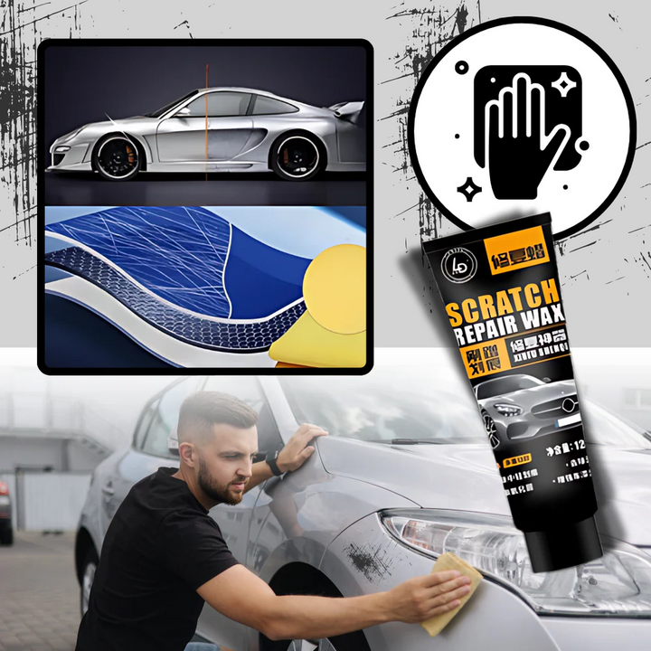 Pâte de Réparation de Rayures de Voiture 120 ml – Formule Pénétrante Profonde