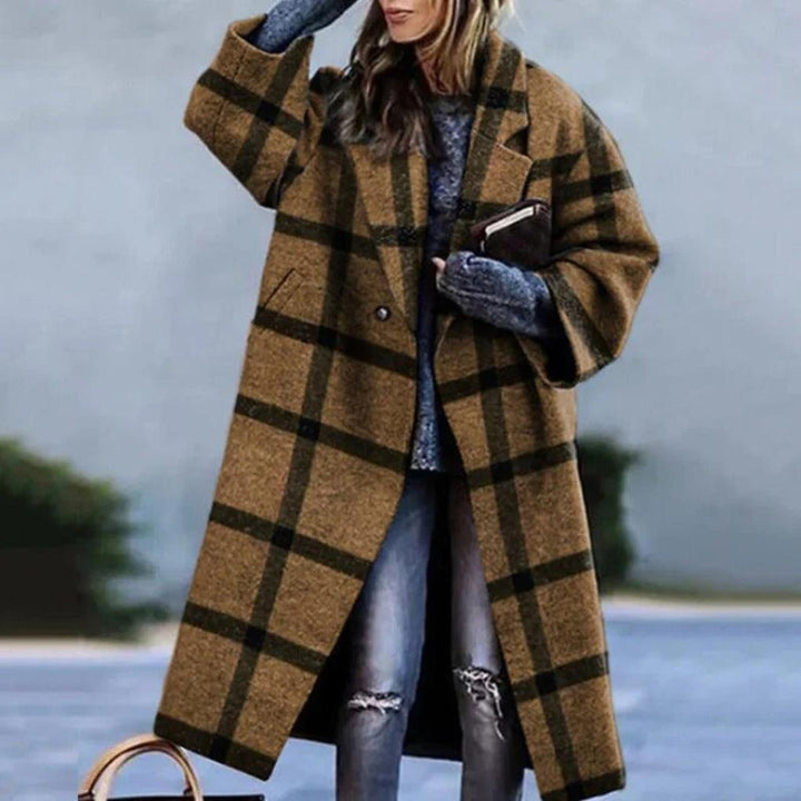 Manteau Long Stylé d'Automne – Couche Chaude pour Jours Froids