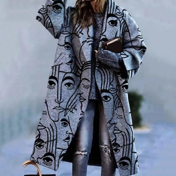 Manteau Long Stylé d'Automne – Couche Chaude pour Jours Froids