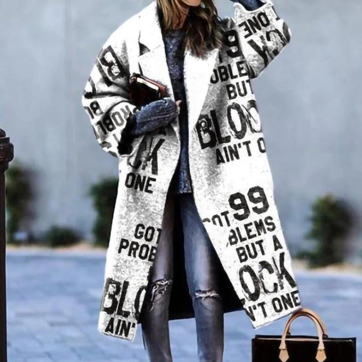 Manteau Long Stylé d'Automne – Couche Chaude pour Jours Froids